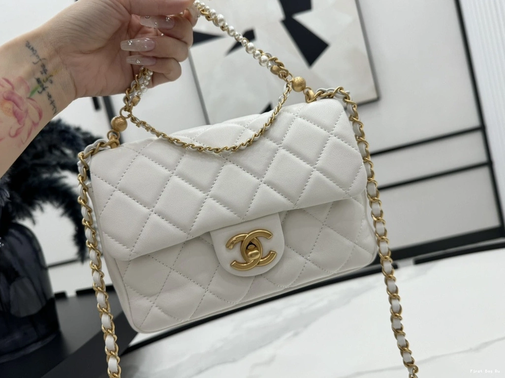 CHANEL BAG-14.5x19.5x7.5cm FLAP 0801